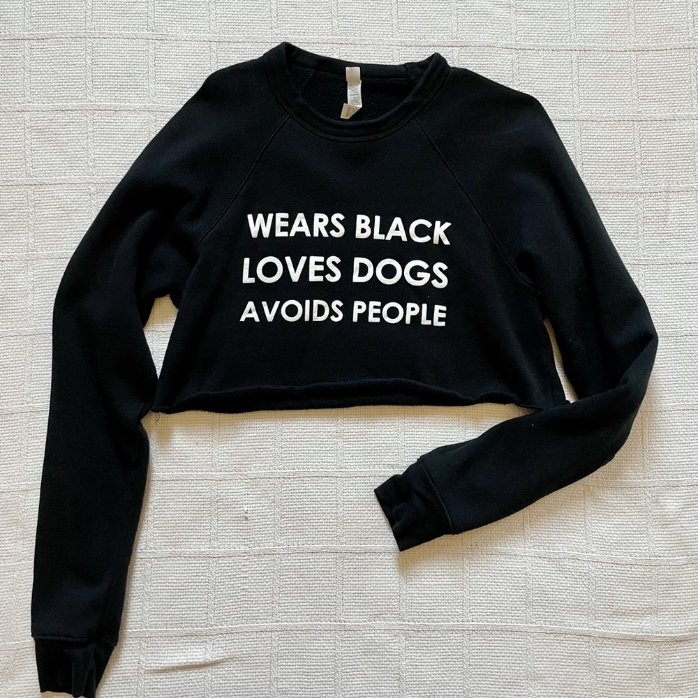 Cropped sweater